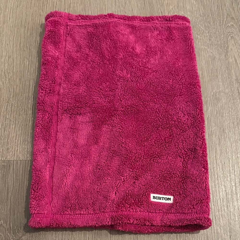 Burton Bright Fuchsia Plush Neck Warmer